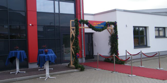 Ansicht des Feuerwehrhauses